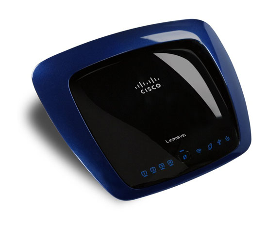 Linksys dual-band router: click for full-size image
