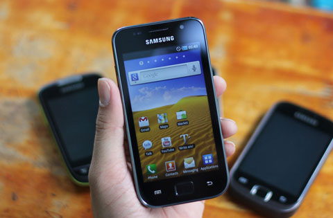 Samsung, một trong những nhà sản xuất thành công với Android. 