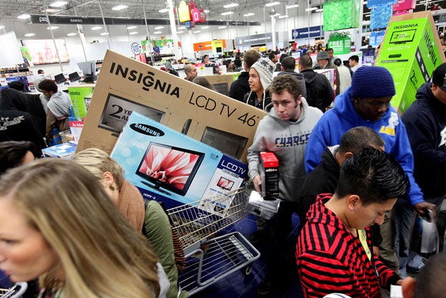 Mỹ: Doanh số bán đồ điện tử cuối năm giảm 5,9%