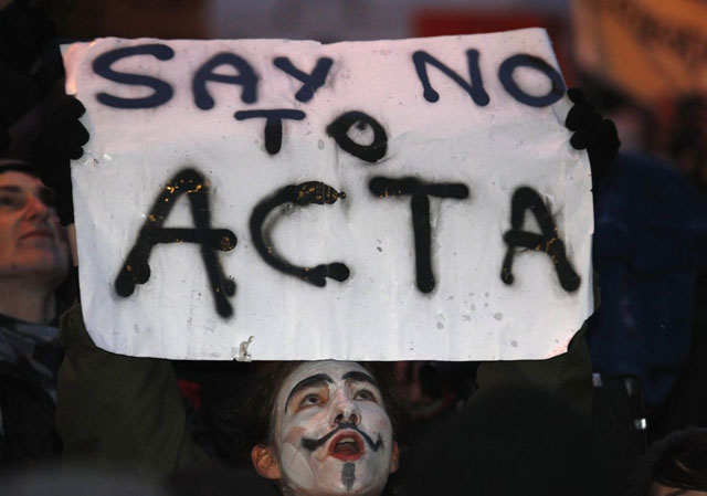Người biểu tình trên khắp thế giới đang nỗ lực chống lại ACTA 