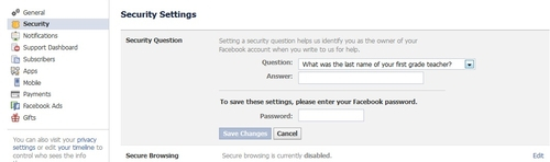 Bảo vệ tối ưu cho tài khoản Facebook