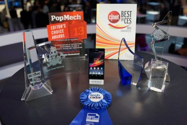 Sony Xperia Z giành loạt giải thưởng tại CES 2013
