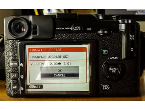 Fujifilm hoàn thiện khả năng lấy nét cho X-E1 và X-Pro1