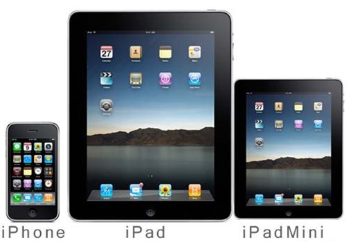 iPad 3 sẽ có phiên bản mi-ni m� n hình 8 inch?