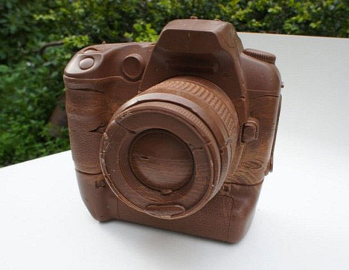 Quà tặng máy ảnh chocolate cho Valentine