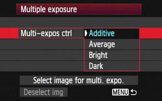 Chụp Multiple Exposure với Canon 5D Mark III