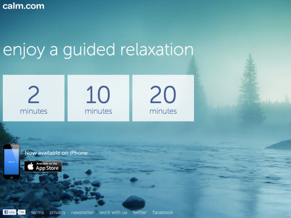 Những website giúp bạn thư giãn chỉ trong 2 phút