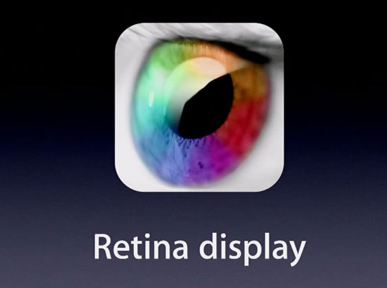 LG cũng cung cấp màn hình Retina cho 