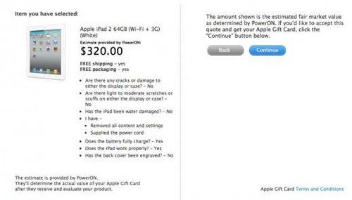 Apple mua lại iPad 2 cũ với giá lên tới 320 USD. 