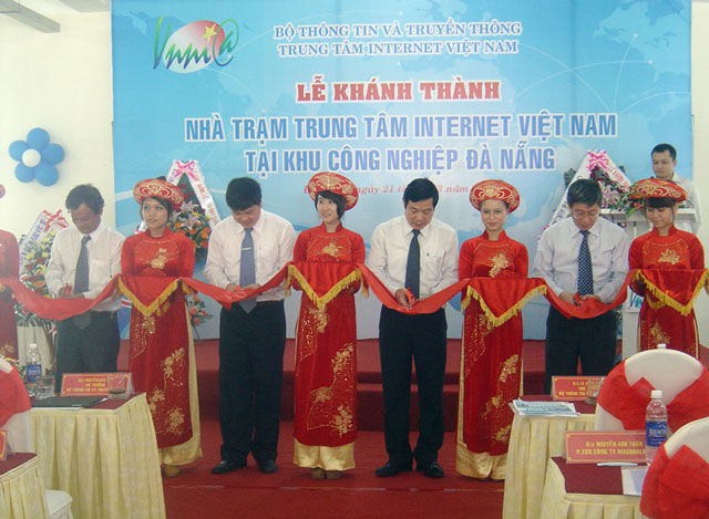 Khánh thành nhà trạm Trung tâm Internet Việt Nam tại Đà Nẵng
