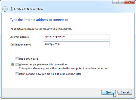 Tạo VPN Server trên Windows 8