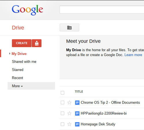 Cách kích hoạt Google Docs Offline trên Chromebook