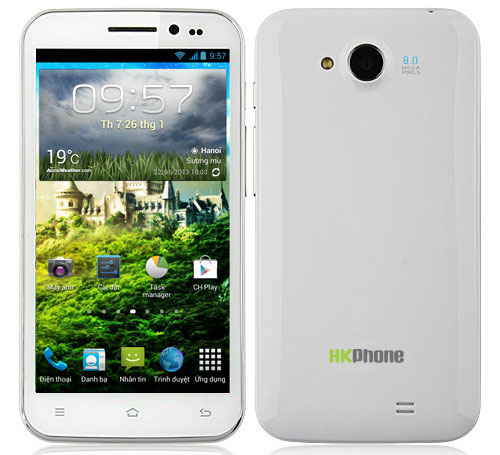 HKPhone ra mắt điện thoại lõi tứ Revo HD4, màn HD 5 inch, giá 4,9 triệu đồng