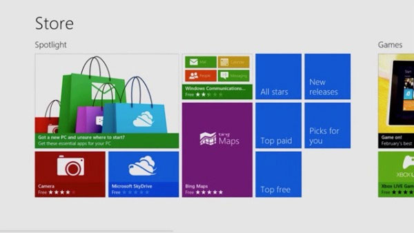 Windows Store đã có 50.000 ứng dụng