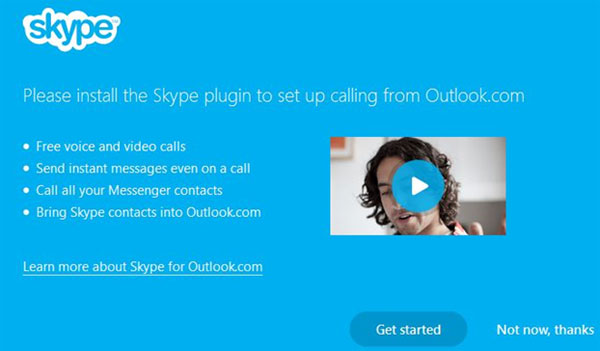 Thực hiện cuộc gọi video Skype với chất lượng HD