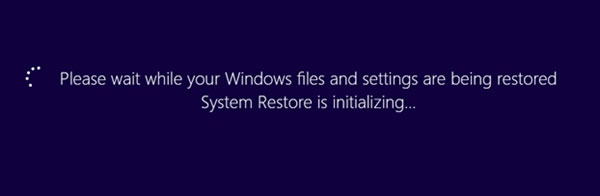 Tạo điểm sao lưu và phục hồi trong Windows 8.1