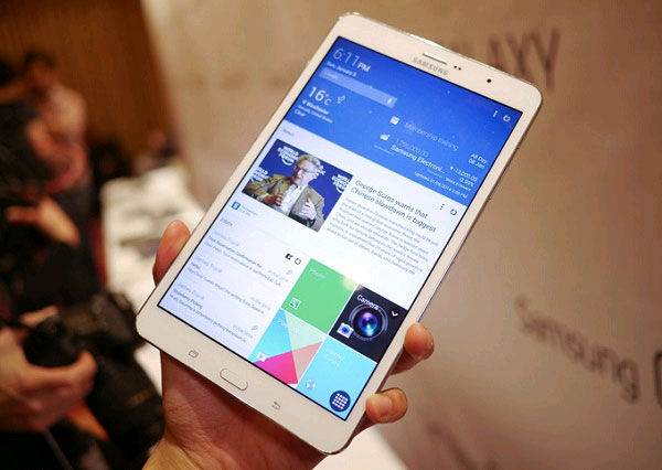 Samsung sắp ra tablet dùng chip lõi 8, màn hình 2K