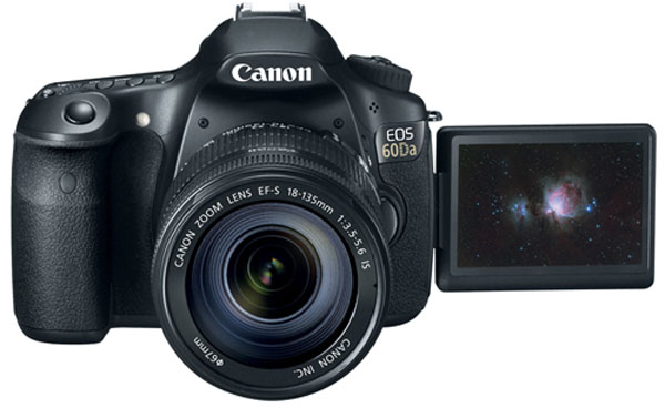 Canon ra 60Da cho nhiếp ảnh thiên văn