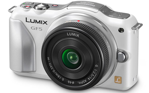 Panasonic ra Lumix GF5 cảm biến 12,1 'chấm'