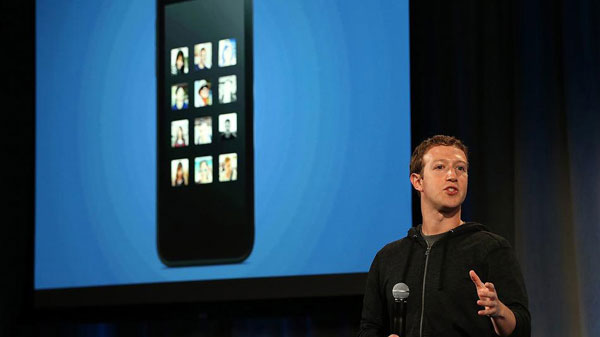 Giá cổ phiếu Facebook tăng 3% sau sự kiện "ngôi nhà Facebook trên Android"