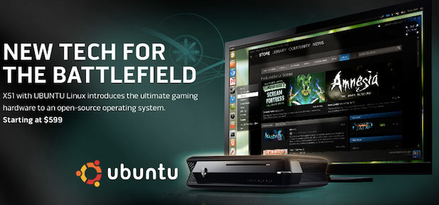 Máy tính chơi game Alienware X51 có bản dùng Ubuntu, giá 600 USD