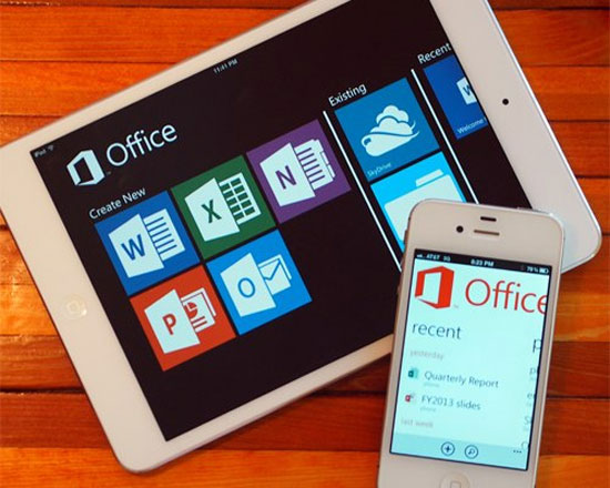 Microsoft Office cho Android, iOS ra mắt vào 2014