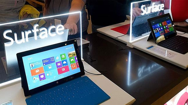 Surface 7 inch được sản xuất hàng loạt vào cuối năm