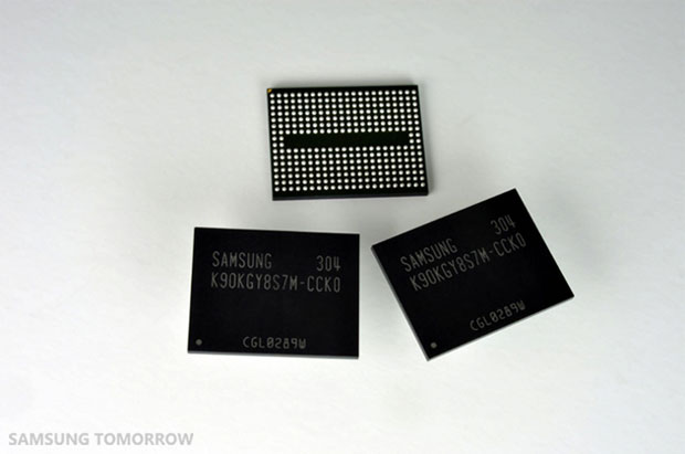 Samsung bắt đầu sản xuất bộ nhớ flash 128GB