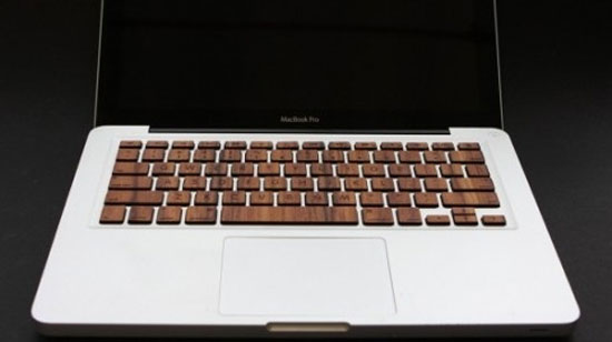 Bàn phím gỗ cho MacBook