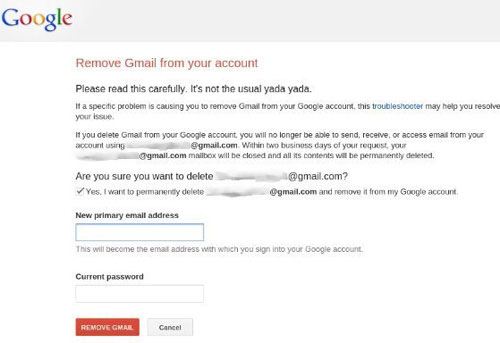 Cách xóa tài khoản Gmail và tài khoản Google