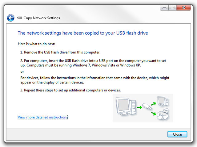 Sao lưu, phục hồi thiết lập mạng không dây trong Windows 7