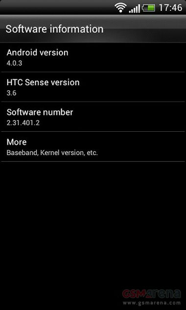 Sensation XL bắt đầu lên Android 4.0