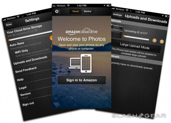 Amazon ra mắt dịch vụ lưu trữ ảnh cho iOS