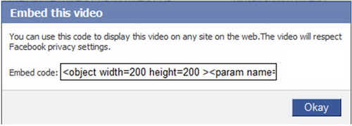Tải và lấy mã nhúng video từ Facebook