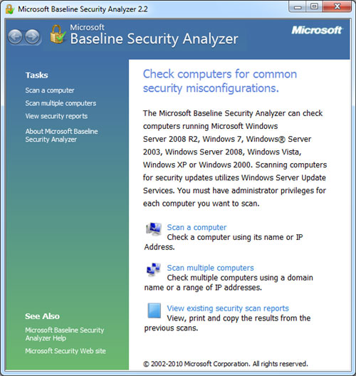 Kiểm tra và nâng cao độ an toàn hệ thống với bộ công cụ của Microsoft