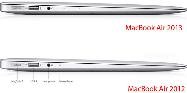 Cách phân biệt MacBook Air 2013 trực quan