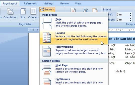 8 mẹo hay xử lý cột trong Microsoft Word