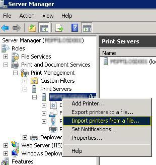 Chuyển máy in từ Server 2003 x32 sang Server 2008 R2 x64