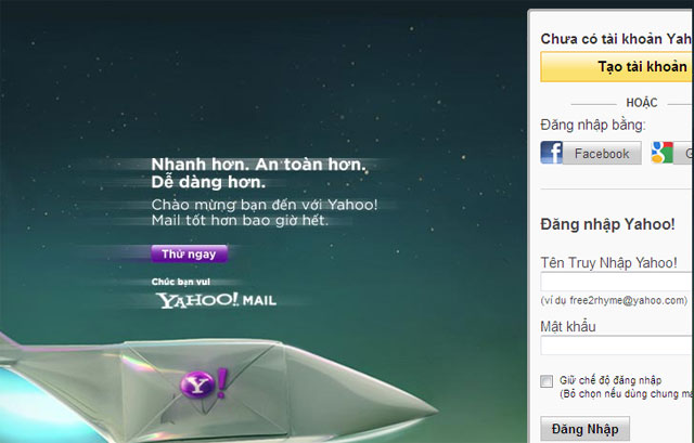 Tạo khung chat Pingbox cho website với Yahoo