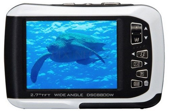 Máy ảnh chống nước 2 màn hình Kenko Tokina DSC880DW