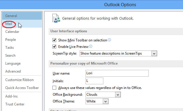 Cách vô hiệu tính năng Auto-Complete trong Outlook 2013