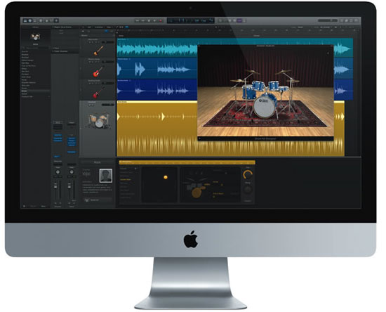 Apple ra mắt phần mềm biên tập nhạc chuyên nghiệp mới