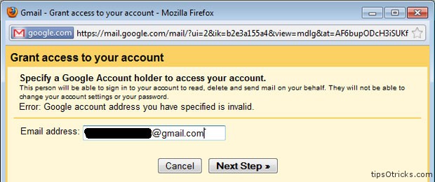Cho phép tài khoản khác xem Gmail của bạn không cần mật khẩu