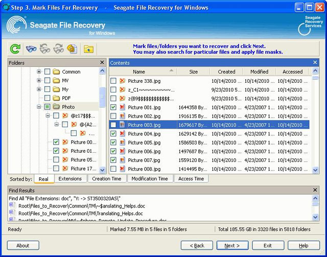 Sao lưu và phục hồi dữ liệu với Seagate File Recovery