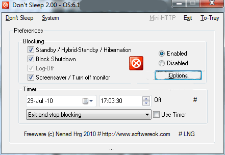 Ngăn chặn bị ngắt kết nối khi download trong Windows