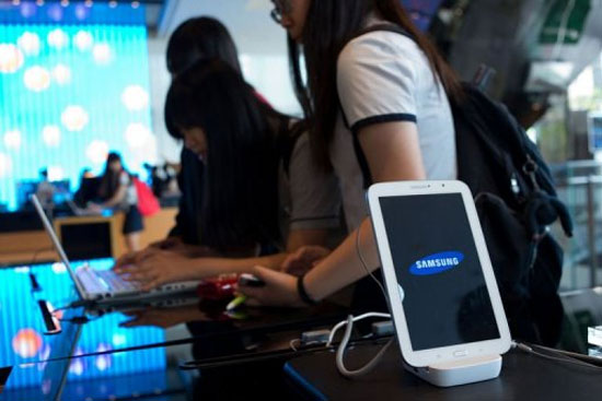 Máy tính bảng Samsung giúp Android vượt qua iOS