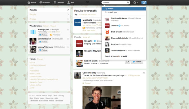 Twitter nâng cấp công cụ tìm kiếm nhằm giữ chân người dùng