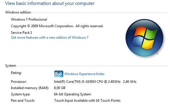 4 cách nhận biết máy tính chạy Windows 64 bit