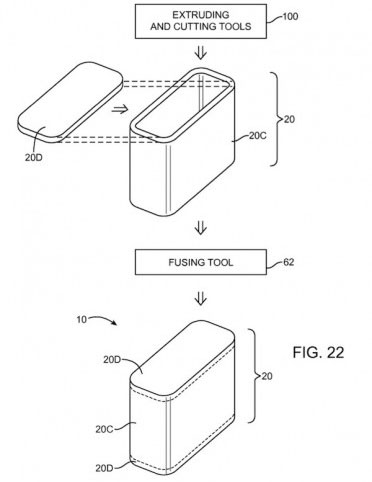 Apple đăng kí bằng sáng chế vỏ máy bằng kính