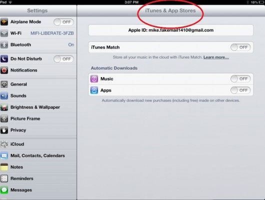 Cách thay đổi Apple ID trên iPad